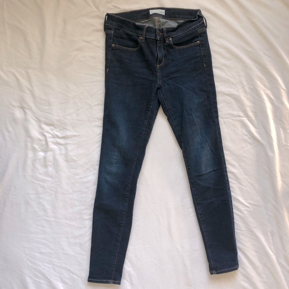 LOFT jean leggings